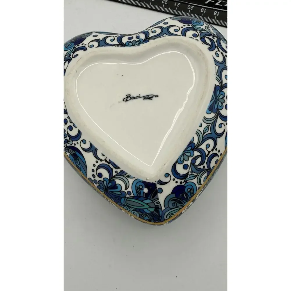 Baci Milano Diffuser Porcelain Cobalt Blue & White Air Freshener Bud Vase